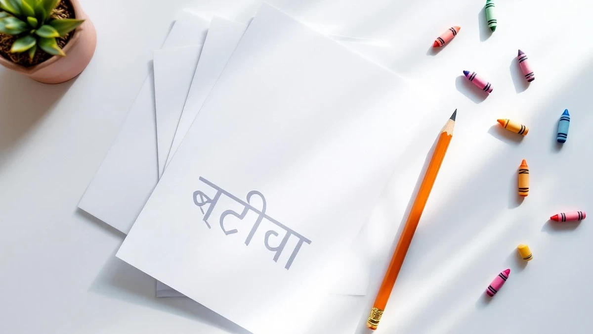 Free Hindi worksheets for kids — varnamala tracing and writing practice